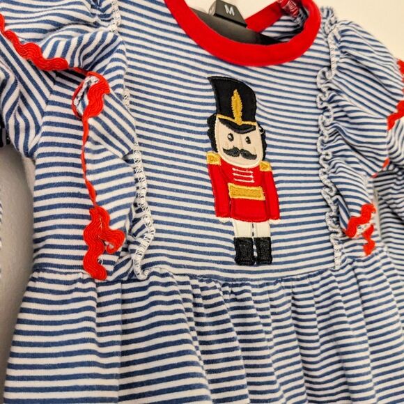 Marie Nicole Christmas Nutcracker Long Sleeve dress - Picture 3 of 5